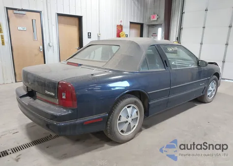 1991 Oldsmobile Cutlass Supreme из США, поврежденный, VIN 1G3WT34T2MD390458